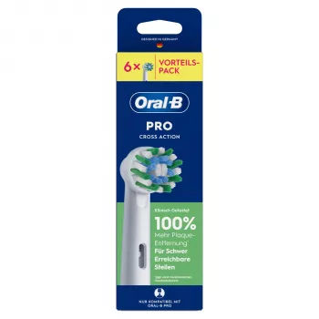 Braun Oral-B Pro Cross Action zamjenske glave četkice, paket od 6