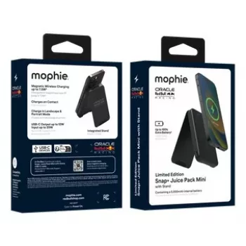 Mophie Snap+ Mini Stand 5000mAh power bank crni
