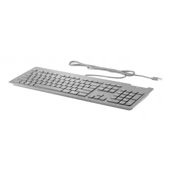 HP Business Slim tipkovnica - USB - UK engleski (GB) - crna