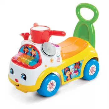 Fisher-Price Musical Parade vozilo za klizanje, žuto