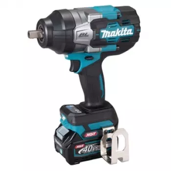 Makita TW003GM201 XGT 40V Max akumulatorski udarni odvijač, 1600 Nm moment otpuštanja, 3/4 inch četvrtasti prihvat, s 2x BL4040 baterije, punjač i kovčeg