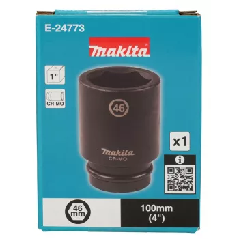 Makita E-24773 udarni okasti ključ 1 col, 46 mm, 100 mm duljina