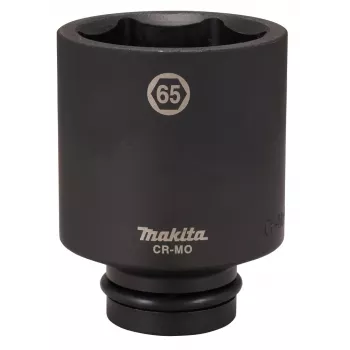 Makita udarna nasadna glava 1 inch prihvat 65 mm 6-kutna Cr-Mo crno fosfatirana E-24810