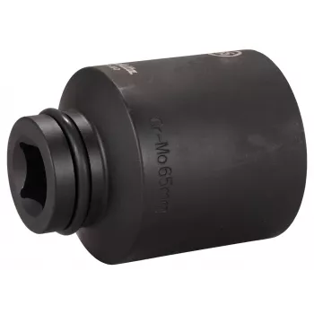 Makita udarna nasadna glava 1 inch prihvat 65 mm 6-kutna Cr-Mo crno fosfatirana E-24810