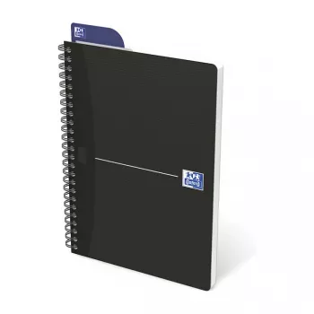 Oxford Office Essentials bilježnica A5 linije 96 stranica narančastog mat ovitka 90 g/m²