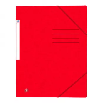 Oxford TOP FILE+ mapa s gumicom A4 crvena 400116267