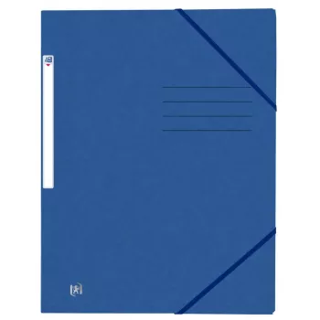 Hamelin TOP FILE+ registrator s kutnom gumicom A4 3 preklopa plavi 400116324