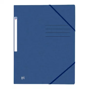 Oxford TOP FILE+ mapa s gumicom A4 3 preklopa tamnoplava 400116325