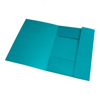 Oxford TOP FILE+ mapa za dokumente s kutnom gumicom A4 3 preklopa aqua 400116326