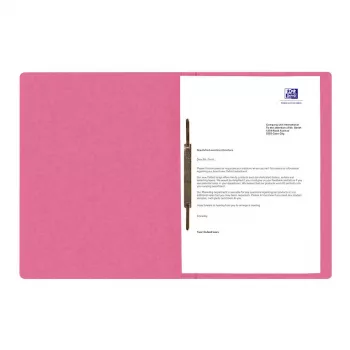 Oxford Top File+ mapa za spise A4 ružičasti karton 390 g/m² komercijalno/službeno registriranje