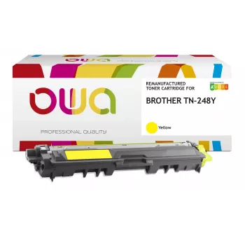 Armor OWA toner kartuša kompatibilna s Brother TN-248Y žuta 1000 stranica obnovljena