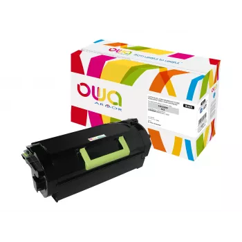 Armor OWA crna kompatibilna obnovljena toner kartuša (alternativa Lexmark 522)