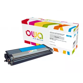 Armor OWA cijan obnovljena toner kartuša (alternativa Brother TN321C)