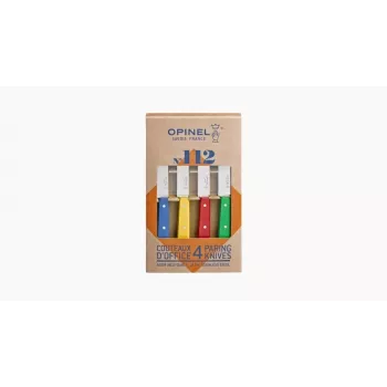 Opinel Office Knife Set No. 112 4-pcs. Coloured