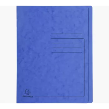 Exacompta Colorspan mapa s mehanizmom A4 plava 355 g/m² karton fleksibilni mehanizam