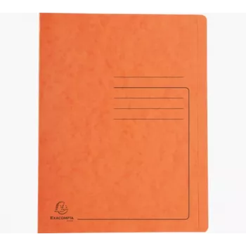 Exacompta brzi registrator A4 narančasti Colorspan karton 355 g/m² fleksibilne metalne šipke