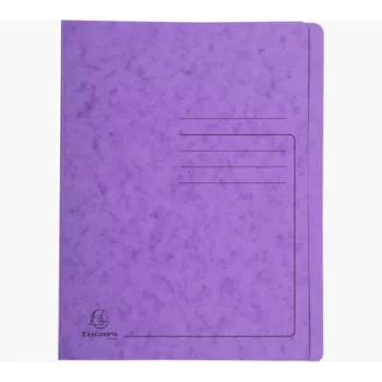 Exacompta Colorspan mapa s mehanizmom A4 ljubičasta 355 g/m² fleksibilni karton