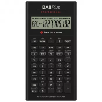 Texas Instruments BA II Plus Professional financijski kalkulator
