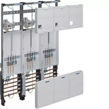 Hager univers Z kompletno mjerno polje 3-fazno 3-polje 1050mm NRW SH MV (ZL33X4T)