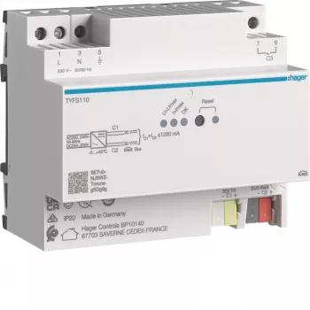 Hager TYFS110 KNX napajanje 2 izlaza 1280 mA