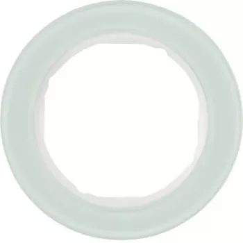 Hager WLD9100GW R.Classic stakleni okvir poklopca 1-struki polarno bijeli