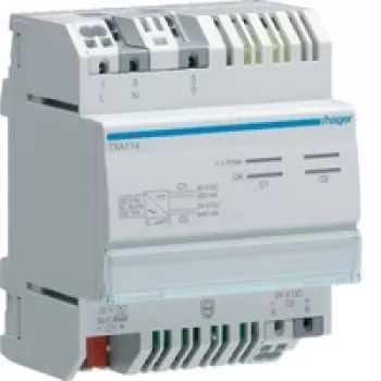 Hager TXA114 KNX sobni temperaturni senzor -5 do +45 °C IP20 bijeli