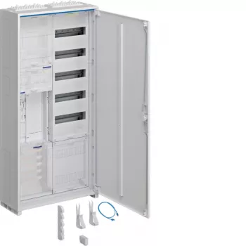 Hager ZB32ET215W1 kompletni ormarić za brojila 1 mjesto brojila BKE-I APZ 1100mm 2-polja nadžbukni IP31 RAL 9010