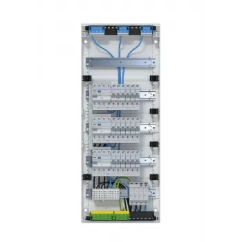 Hager VA60BV1 Volta APV nadžbukni razvodnik 5x12 PLE 3 RCD strujna kruga 60 modula IP30 bijeli