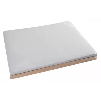 PROnappe jednokratni stolni set 400 x 300 mm mat bijeli reljefni papir 52 g/m²