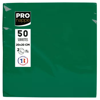 PROnappe papirnate salvete tamnozelene 2-slojne 20 x 20 cm 50 komada