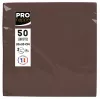 PROnappe salvete smeđe 2-slojne 20,0 x 20,0 cm 50 komada