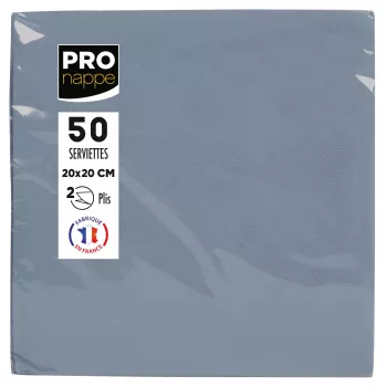PROnappe salvete sive 2-slojne 20,0 x 20,0 cm 50 komada