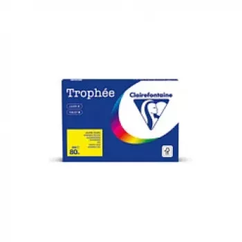 Clairefontaine Trophee Pastel Yellow papir za kopiranje A4 80g 500 listova