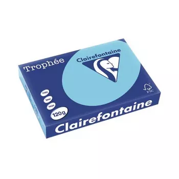 Clairefontaine Trophee Pastel kopirni papir A4 120g 250 listova plavi FSC certificiran