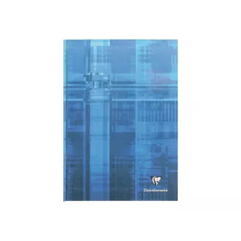 Exacompta Clairefontaine metrička bilježnica A4+ tvrdi uvez kvadratići 5x5 mm 192 stranice crna