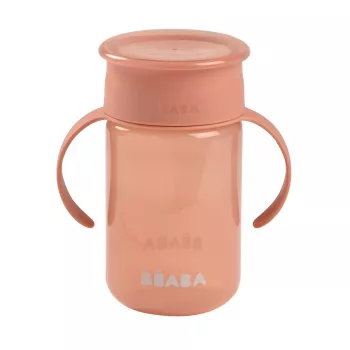 Beaba šalica za treniranje 360° roza 200 ml