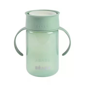 Beaba šalica za treniranje 360° 200 ml kadulja zelena