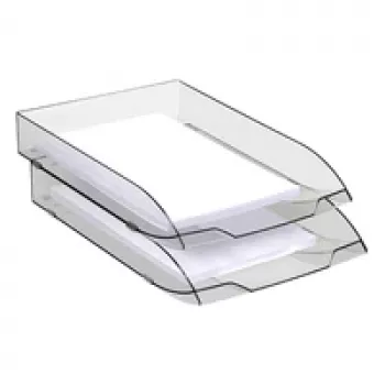CEP Office Solution ladica za dokumente Ice Black, crno-prozirna, DIN C4