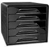 CEP Office Solution Smoove kutija s ladicama crna DIN A4 s 5 ladica
