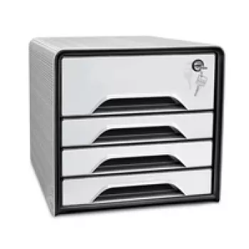 CEP Office Solution Smoove 7-311S kutija s ladicama bijela/crna