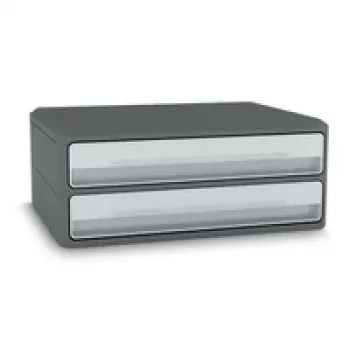 CEP Office Solution MoovUp kutija s ladicama svijetlosiva DIN A4 vodoravno s 2 ladice