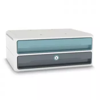 CEP Office Solution MoovUp kutija s ladicama sa bravom mint siva DIN A4 vodoravno 2