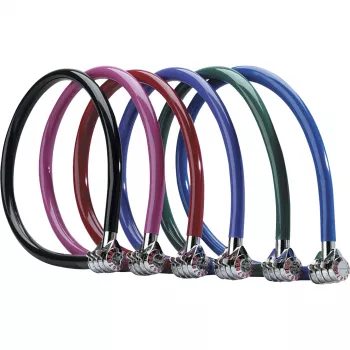 Master Lock 8631 čvrsti kombinirani čelični kabel lokot, 3 znamenke