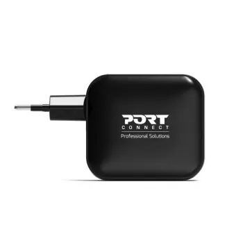 PORT Designs zidni punjač Type-C PD 100W GaN+ C na C kabel 2M EU