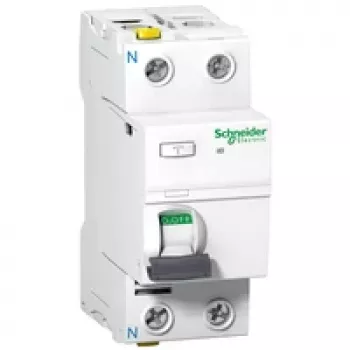 Schneider Electric A9Z21240 Acti9 iID Residual Current Circuit Breaker (RCCB) 2P 40A 30mA Type A 220-240V AC IP20 White