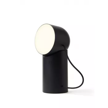 Lexon Orbe Portable LED Lamp Black LH88N