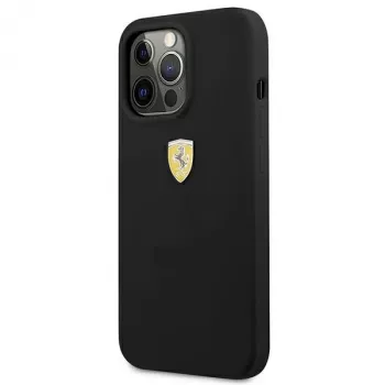 Ferrari FESSI Hard Case Silicone for iPhone 13 Pro Max 6.7 inch Black