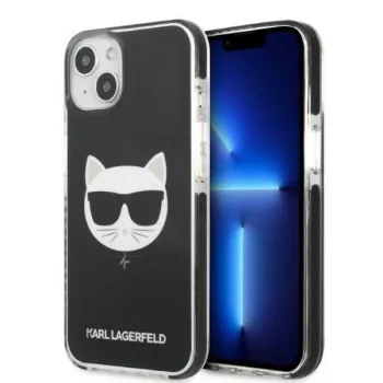 Karl Lagerfeld KLHCP13STPECK iPhone 13 mini 5,4 inch tvrda futrola crna Choupette Head