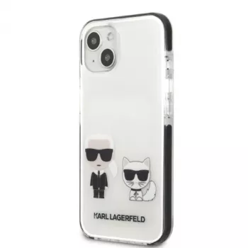 KARL LAGERFELD iPhone 13 mini tvrda futrola bijela Karl & Choupette