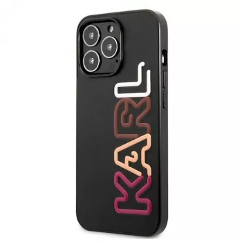 Karl Lagerfeld KLHCP13LPCOBK tvrda futrola za iPhone 13 Pro / iPhone 13 6,1 inch crna Multipink Brand